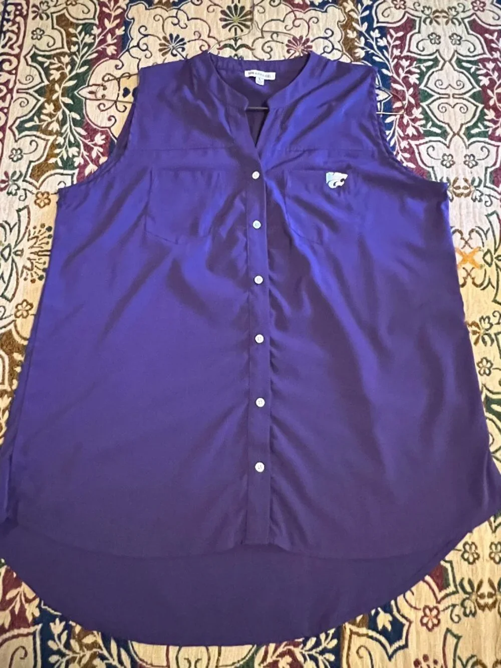 UG Apparel KSU KANSAS STATE UNIVERSITY Sleeveless shirt top size Large L - Picture 1 of 8